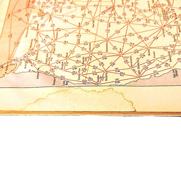 Rand McNally Business Traveler's ROAD ATLAS ~ Leatherette Cover ~ VINTAGE 1988! - Picture 11 of 11